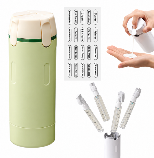 Dispensador de viaje 4 en 1